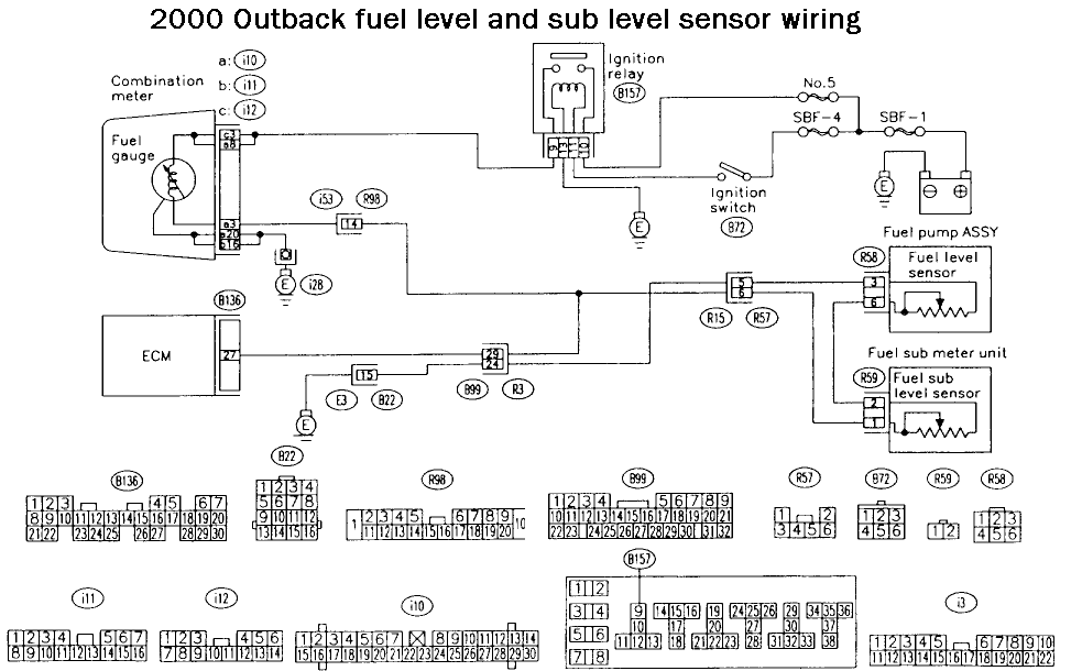 Fuel level wiring 1986 toyota 4runner fuel level wiring fuel level wiring 1986 toyota 4runner fuel level wiring